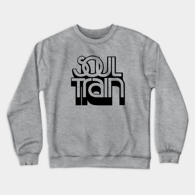 Soul Train Black Crewneck Sweatshirt by Fresh Fly Threads